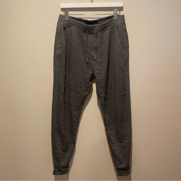 Abercrombie & Fitch Other - Abercrombie and Fitch Joggers Sweatpants Mens Medium Plaid Stretch Drawstring